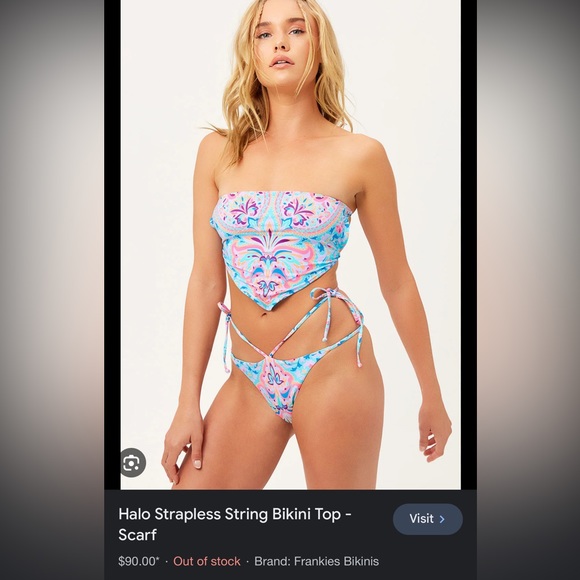 Frankie’s Bikinis Halo set - Picture 6 of 6